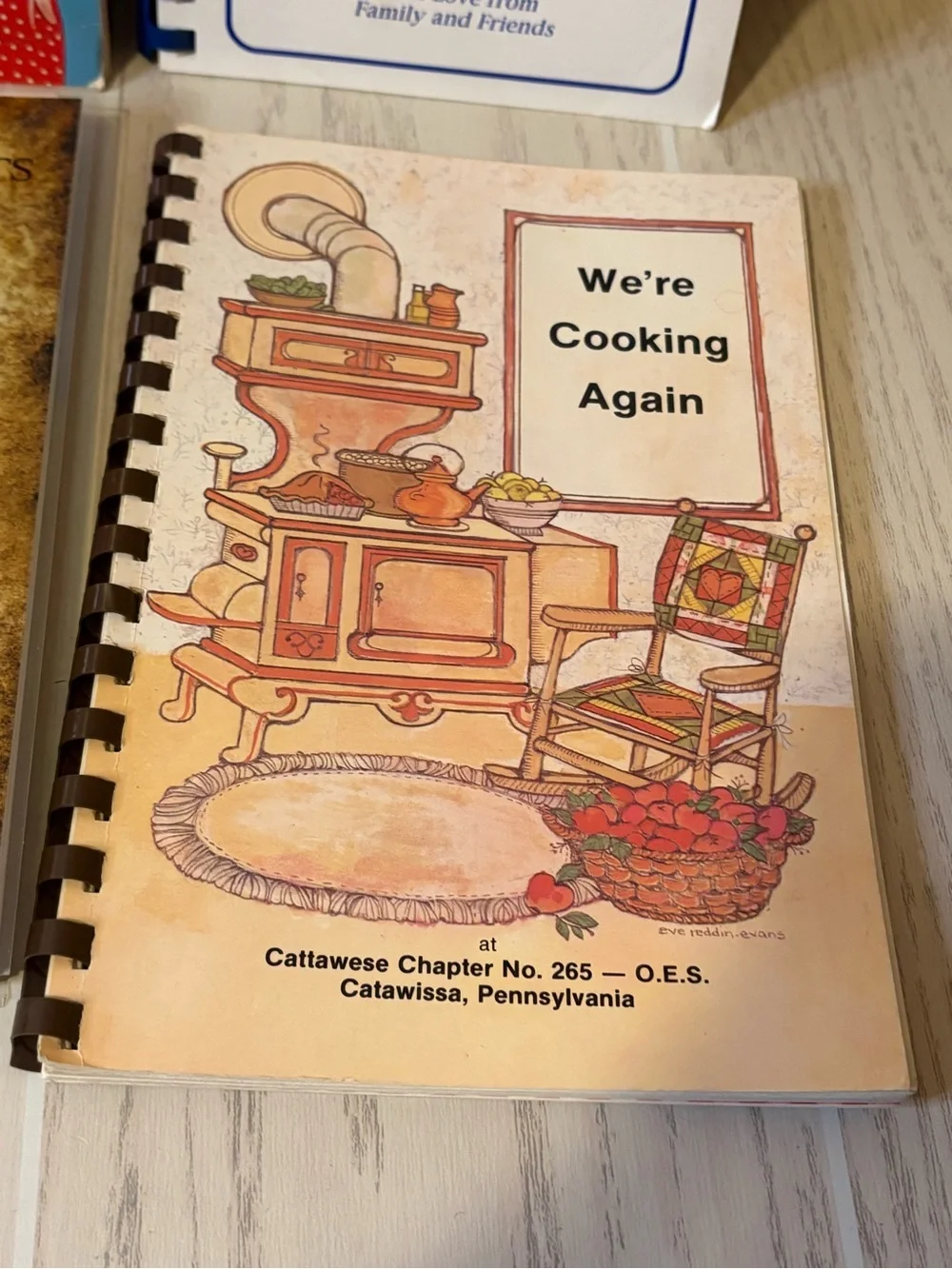 Vintage cookbooks thank you